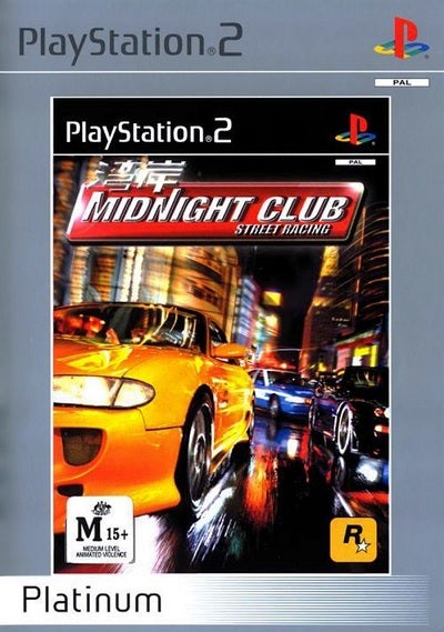 Rockstar Midnight Club Street Racing Platinum Refurbished PS2 Playstation 2 Game